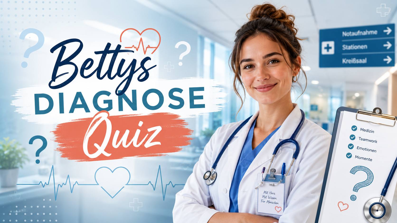 Bettys-Diagnose-Quiz mit Fragen zur Krankenhausserie